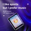 Speler 1.8 inch TFT -scherm mp3 -speler Walkman met bedrade hoofdtelefoon Plastic mp3 Music Player Build in luidspreker mp3 mp4 speler voor sport