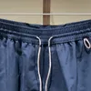 Shorts masculino primavera e verão loro cordão praia calças confortáveis tecido curto piana