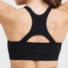 Atuendo Knit Top Open Back Back Sport Sport Bra Bras transpirable Sports Sports Sports For Women Fitness Yoga Bra Tops Cortes Activos