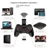 Gamepad móvel de comunicações com suporte para telefone e vibração de motor duplo Android IOS Smartphone computador para Smart TV