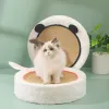 Scratchers Cat Scratcher 2 In 1 Cat Anti Scratch Bed Cute Shape Cat Scratching Bed Round Cat Scratch Protection Paw Toy Gatos Accesorios