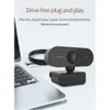 İletişim Full HD Bilgisayar Kamerası 1080p Webcam USB Web Cam PC Dizüstü Bilgisayar Masaüstü YouTube Skype için Yerleşik Mikrofon