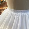 Jupes Lolita robe courte cosplay jupons femmes mousseline de soie blanche quotidienne fishbone gonflé mini jupe ballet rockabilly crinoline sous-jupe