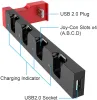 Chargeurs commutateur Joy Con contrôleur chargeur Dock support de Station pour Nintendo Switch NS JoyCon jeu alimentation de charge