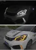 Feux de voiture pour Honda Jazz Fit phare LED 20 20-20 22 GR9, phare de style DRL, lampe avant à Signal dynamique