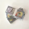 Grossist prop pengar usa dollar parti levererar falska pengar för film sedlar papper nyhet leksaker 1 5 10 20 50 50 100 dollar valuta falska pengar för barnundervisning