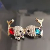 High End Niche, Light Suit, Bow, Rhinestone Brooch, High-end Alloy, Creative Clothing Accessories