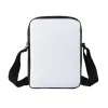 5 stücke Messenger Bags Sublimation Bewegen DIY Blank Wärme Transfer Druck Vertikale modell Flap Umhängetasche LL