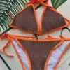 FF Mix 20 styles Swimsuit Classics Brown Bikini Set Women Fashion Swimwear Bandage Sexy Bathing Suits With pad tags Fendy4381555