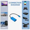 Communications Capture OBS Cable Adapter 1080P Type C Hdmi-compatible USB 3.0 Video Grabber for PC Game Camera Recording Live Streaming