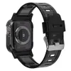 Designer Apple Watch-kast + band 44 mm 40 mm serie 6 5 4 se transparant sport met hoesjes voor iwatch 42 mm 38 mm TPU heldere band designer2KQ52KQ5