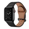 Projektanci projektanckie opaski do inteligentnych pasków zegarków Apple Watchband Smartwatch Iwatch Series 1 do 7 S7 SE oryginalny skórzany opaska 38 mm 40 mm 41 mm 45 mm Smart Watch