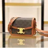 Triunfos mulher bolsa designer saco crossbody sacos hong kong balcão pequeno quadrado arco triunfal high-end tofu mulheres presbiopia ombro de couro genuíno