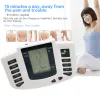 Products Electrical Muscle Stimulator Ems Therapy Pulse Tens Acupuncture Slimming Massager for Back Neck Massage Russian/english Device