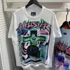 Men de haute qualité t-shirts Hellstar Round Crew Neck Designer Tops Men Hip Hop Vêtements en vrac Mélange Coton Colon