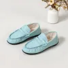 Chaussures pour enfants de printemps en plein air Chaussures décontractées Baby Girls Slip on Penny Locage en bas âge blanc Fashion Fashion Boys School Moccasin Nouveau