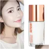 Foundation TLM Color Change Foundation Foundation 지능형 수리 하루 종일 빛나는 액체 기초 Veet 터치 완벽한 얼굴 메이크업 드롭 D Dhwix