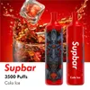 Hot Selling Supbar 3500 Rookwolken Vape Pen 1100mAh Oplaadbare Vaporizer Pod 10ml Voorgevulde Wegwerp Sap Elektronische Sigaretten