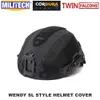 Taktiska hjälmar MilTech Twinfalcon Tactical Helm Cover för Wendy SL High Cut Ballistic Helmet Coverl2402