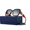 Óculos de sol de grife estilo INS feminino, caixa moderna, óculos resistentes a UV, óculos de sol de malha vermelha com armação grande