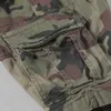 Herren-Shorts, modische Camouflage-Shorts, lässige Baumwoll-Shorts im Militär-Stil, Militär-Shorts, Sommer-Herrenbekleidung J240228