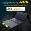 Solar Complete Solar System Foldable Solar Panels 100W 120W 60W 18V 12V 5V Controller Panel Solar Battery Charge Motorhome RV Car