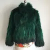 Fur 2023 Top Selling Thick Warm Natural Fur Women's Coat Factory Direct Wholesale 100% Real Genuine Racoon Fur Jacket tbsr3