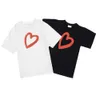 T-shirts Nouvelle mode enfants T-shirts Top Tee Boy Girl T-shirts Vêtements Teen Bébé à manches courtes Coeur Lettre Tees Confortable Coupe décontractée Ot5Pz