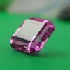 Loose Diamonds 15 15mm 1 Piece /alot 20 Carat Top Quality Lab Pink Sapphire Ring Gemstone For BIY Making