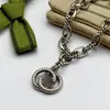 Sier Designer Classic Chain Fashion Jewelry G Wedding Pendant Bracelet Necklace