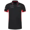 2024 F1 Team Giyim T-Shirt Formül 1 Polo Gömlek Tişörtleri Yeni Sezon Sürücü Yarışı Siyah T-Shirt Özel Aynı Otomobil Hayranları Üstleri Jersey Yaz