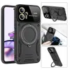 Phone Cases For MOTO G34 G04 G24 G84 G54 Power G14 G10 G20 G30 G32 Magsafe Ring Stand Mutil Function Case Luxury Cover Fundas