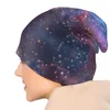 Berets Buntes Sky Print Mütze Super Galaxy Bonnet Männer Frauen süße Hippieschädel