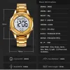 Relojes Hombres Relojes deportivos Cronómetro casual Reloj de cuenta regresiva Relojes de pulsera impermeables para hombre Reloj despertador digital Hombre Skmei Montre Homme