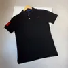 メンズデザイナーポロTシャツ夏の贅沢なトップス刺繍レターシャツ印刷ポロス高品質のカジュアルコンフォートコットンファッションショートスリーブクラシックラペルTシャツ