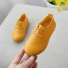 Outdoor 2019 Nouvelles petites filles robes chaussures en cuir mariage bébé chaussures garçons grandes enfants