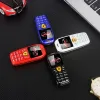 Jogador F488 Mini Telefone Móvel 1.0 "Car Key Telefone Dual Sim MP3 Bluetooth Dialer Magic Voice Call Dedo Tamanho Barato Pequenos Celulares