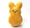 Impreza przychylność 25 cm 15 cm Plush Bunny Rabbit Peep Easter Toys Symation Pchana lalka zwierząt dla dzieci