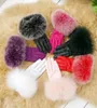 Womens Fox Fur Real Lambskin Gloves Skin Gloves Leather Gloves Warm Fashion 40455697529