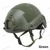 Hełmy taktyczne Hełm taktyczny Szybki MH PJ Casco Airsoft Paintball Combat Helmets Outdoor Sports Sports Głowica ochronne 2402