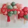 Nuova Nuova Estate Rosso Fragola Palloncino Ghirlanda Arco Kit Palloncini in lattice per la cerimonia nuziale Frutta Decorazioni per feste di compleanno Baby Shower Globos