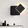 Wall Lamp Nordic Creative Square LED Light Adjustable Bedside Reading Staircase Aisle Restaurant El Lamps