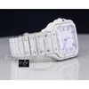 Diamonds Watch Wholele Carters Custom Hip Hop Moissanite Vvs Luxe Moissanite Mens Iced Out voor mannen cy