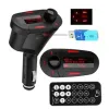 Players Car Kit MP3 Player Wireless FM Transmitter Modulator USB SD MMC Red LCD Remote with usb