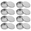 Bouteilles de stockage 10 pièces jeu de cueillette de bonbons boîte en fer blanc boîtes en fer porte-biscuits pot outils de fabrication conteneur accessoire de fête cristal