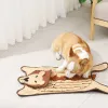 Tapis à renifler pour chiens, jeu d'alimentation interactif, coussin inférieur antidérapant, friandises pour chiens, tapis d'alimentation, encourage les compétences naturelles de recherche de nourriture