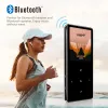 Spieler Bluetooth MP3-Player Hifi Metall Tragbarer Musik-Walkman mit FM-Radio-Aufnahme Eingebauter Lautsprecher Touch-Taste 1,8-Zoll-Tft-Bildschirm