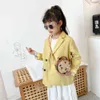 Trendy Children's with Personalized Letters, Niche Internet Celebrity Girl Carrying Crossbody Small Bag, Baby Accessory Round Bag 75% Factory Wholesale
