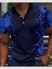 Polos Hawaiian Resort w stylu kokosowym druk kokosowy kołnierz polo zwykła fit Casual Shirt