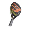 Tennis Rackets 2024 New Pala Padel Paddle Tennis Racket Soft Face Carbon Fiber Soft EVA Face Sports Racquet Outdoors EquipmentL2402